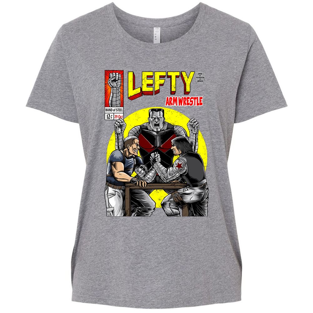 Ladies Curvy Jersey - 7EWESBY4 - Granite Heather - 9