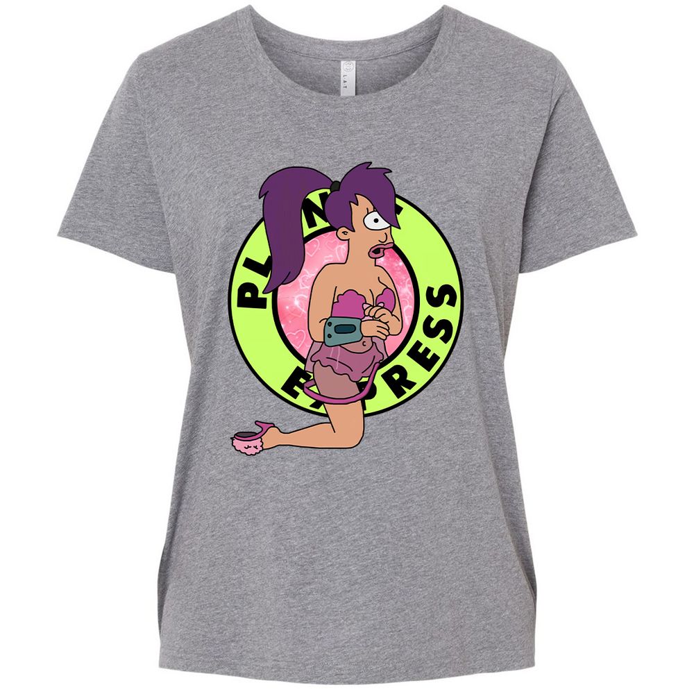 Ladies Curvy Jersey - FEZ21427 - Granite Heather - 9