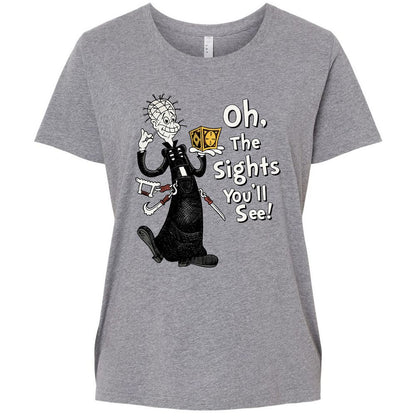 Ladies Curvy Jersey - 674J95ZC - Granite Heather - 9