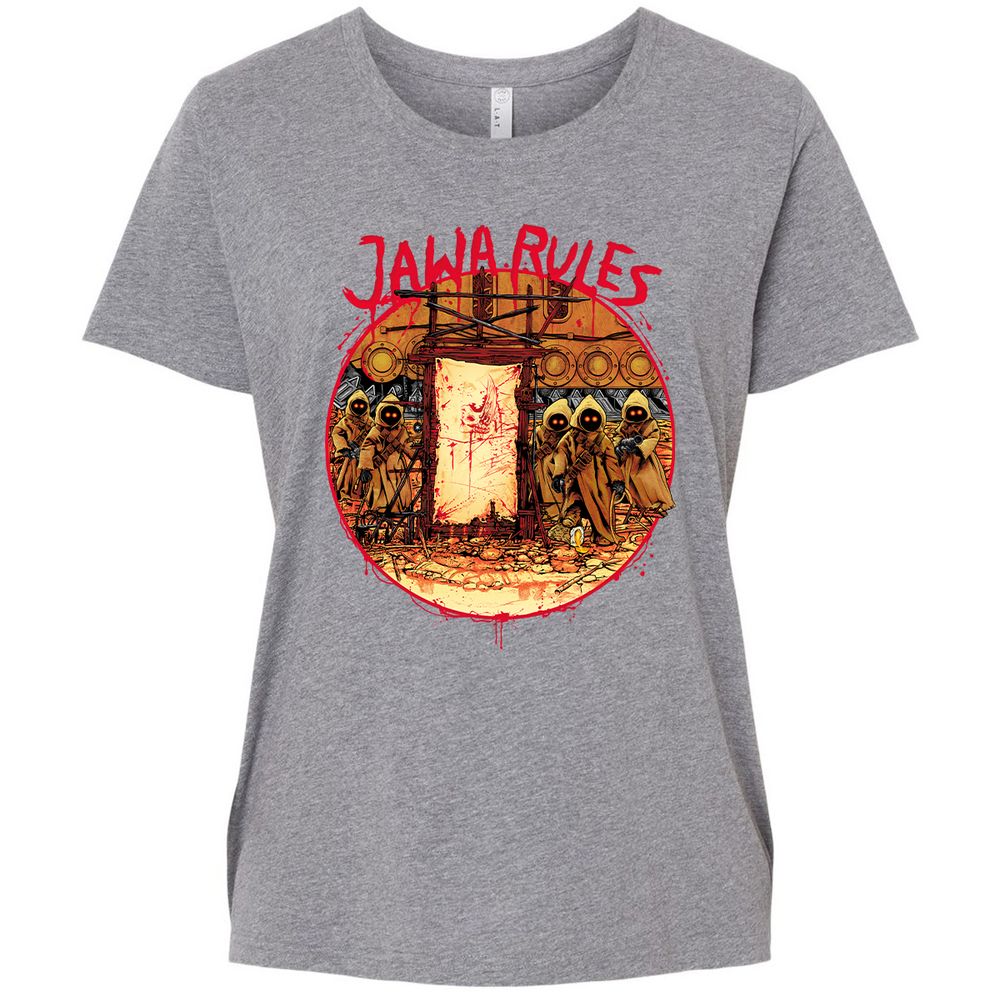 Ladies Curvy Jersey - 8Q1Q8QFH - Granite Heather - 9