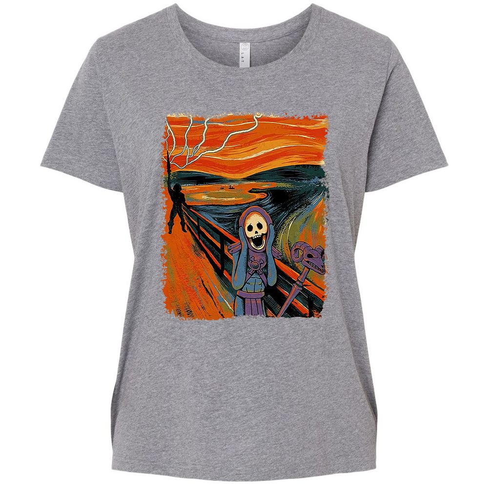 Ladies Curvy Jersey - BKASS793 - Granite Heather - 9