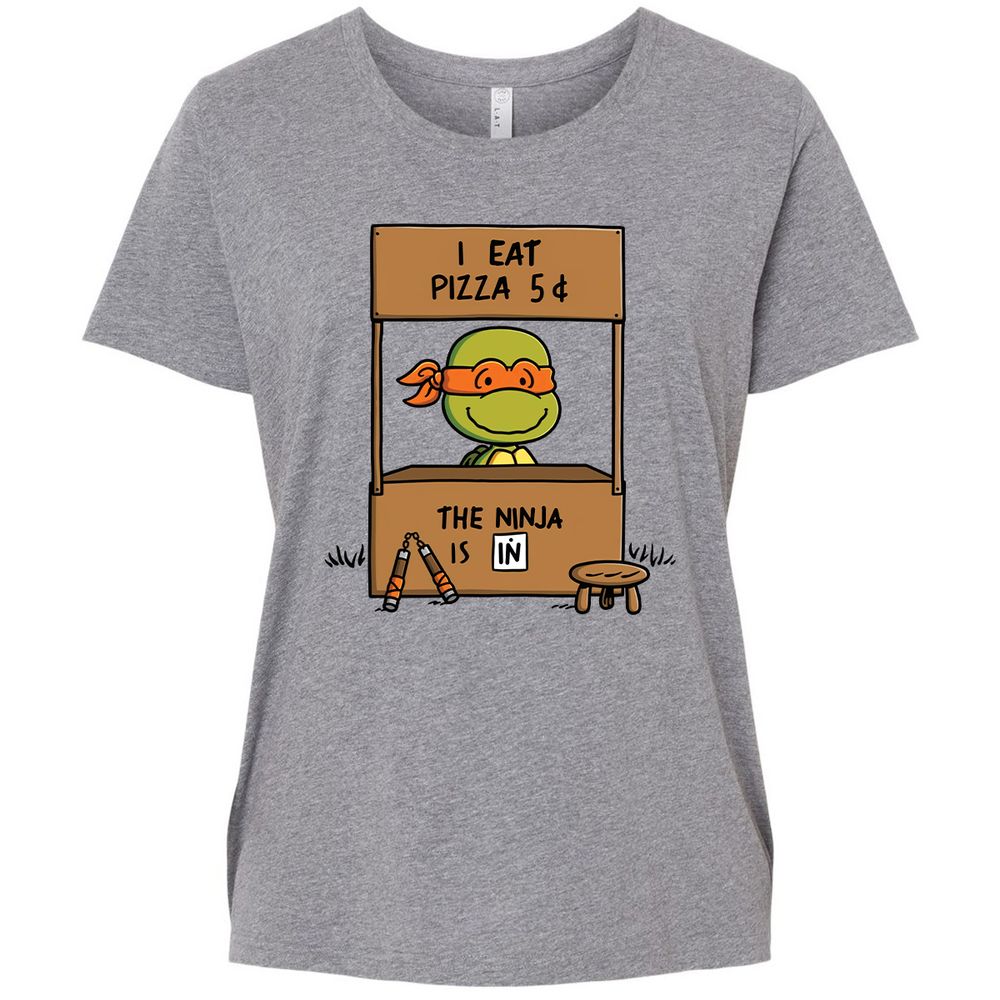 Ladies Curvy Jersey - 455GV3RF - Granite Heather - 9