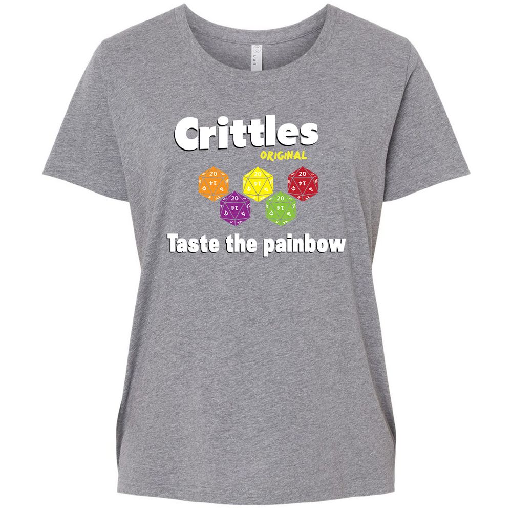 Ladies Curvy Jersey - 8X8JRT3V - Granite Heather - 9