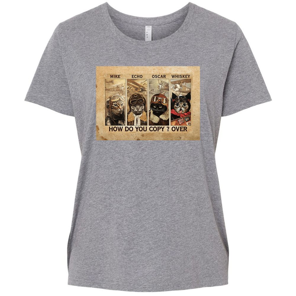 Ladies Curvy Jersey - BQQAEB7J - Granite Heather - 9