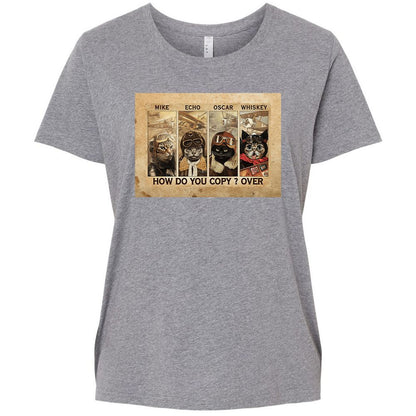 Ladies Curvy Jersey - BQQAEB7J - Granite Heather - 9