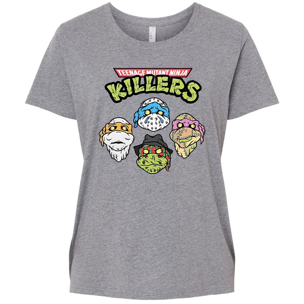 Ladies Curvy Jersey - DXQWDA8Q - Granite Heather - 9