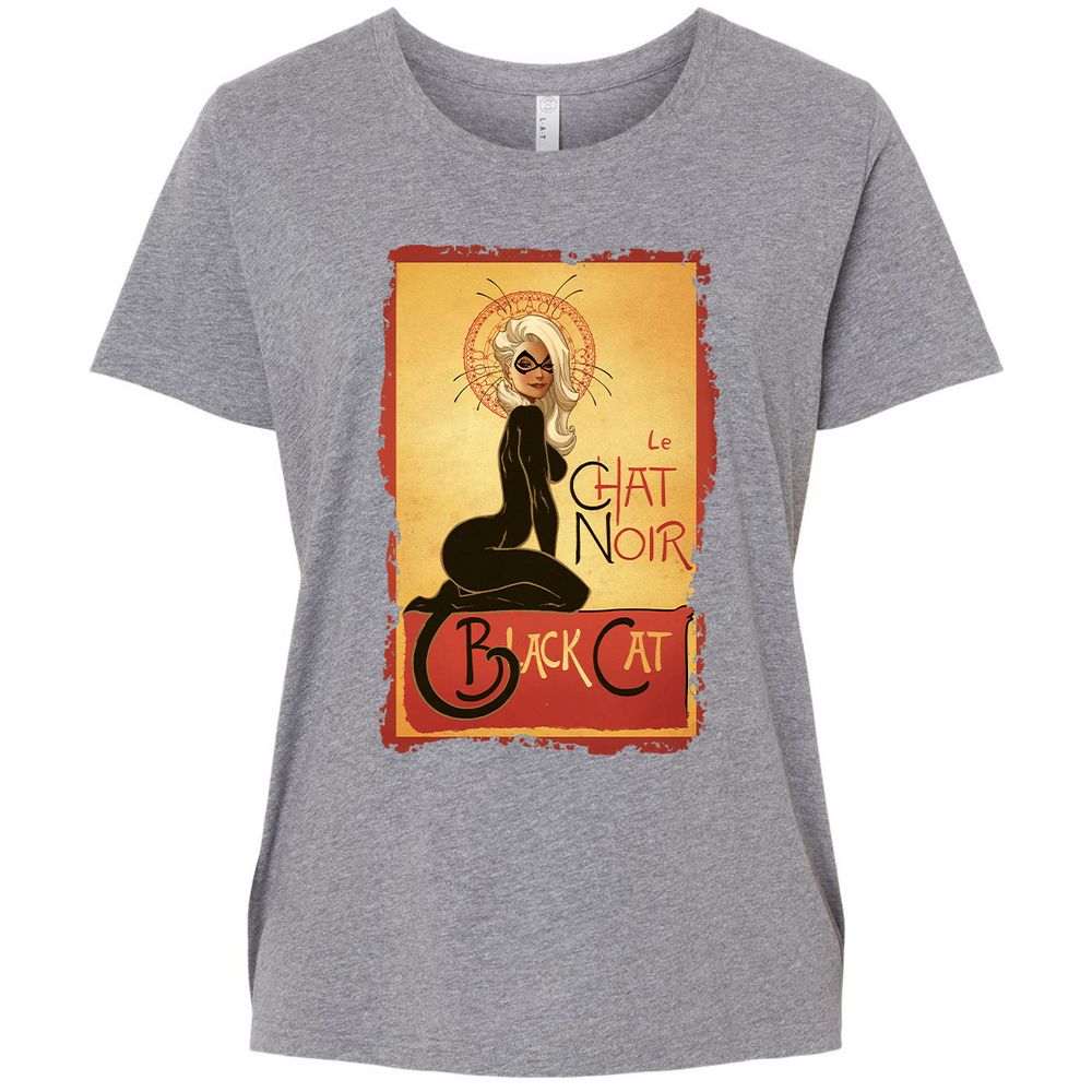 Ladies Curvy Jersey - HUX56ACY - Granite Heather - 9