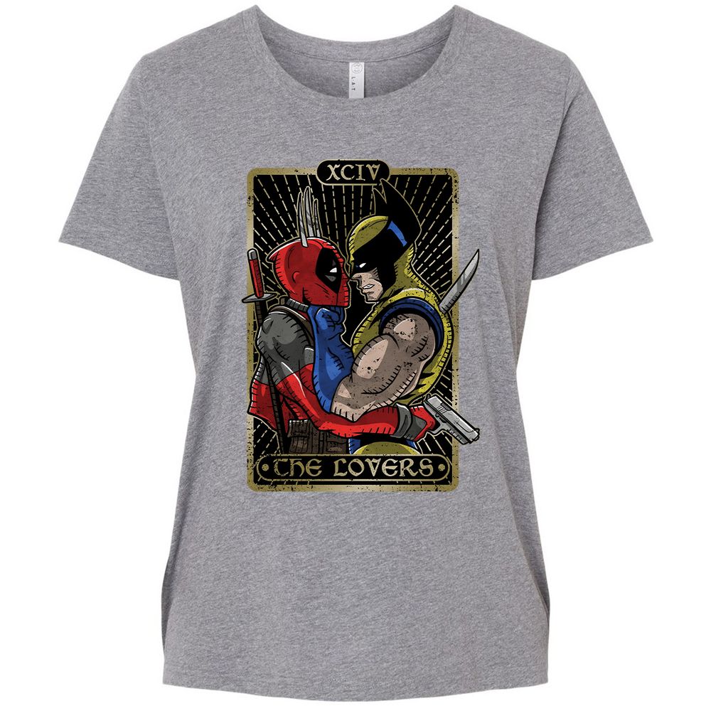 Ladies Curvy Jersey - E4KS16Z5 - Granite Heather - 9