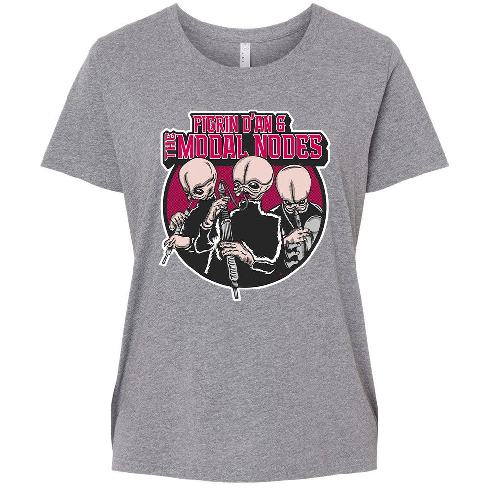 Ladies Curvy Jersey - URLW9C1K - Granite Heather - 9