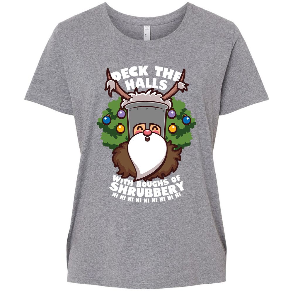 Ladies Curvy Jersey - 353DYJ2V - Granite Heather - 9