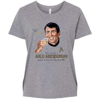 Ladies Curvy Jersey - 5VD5PKUR - Granite Heather - 9