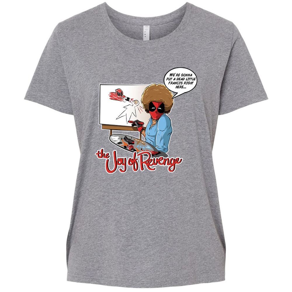 Ladies Curvy Jersey - NCDZ27B7 - Granite Heather - 9