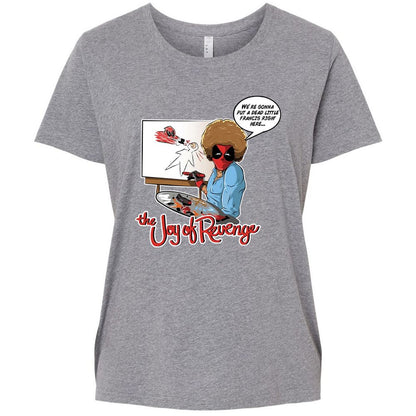 Ladies Curvy Jersey - NCDZ27B7 - Granite Heather - 9