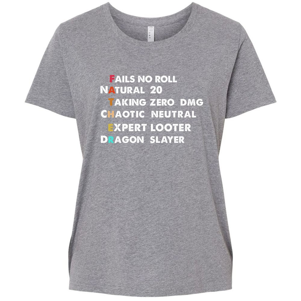 Ladies Curvy Jersey - 95KRZMPF - Granite Heather - 9