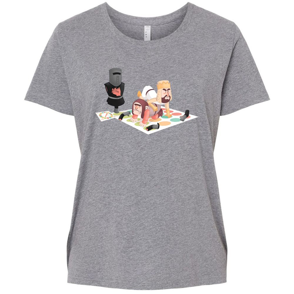 Ladies Curvy Jersey - R3GXRF46 - Granite Heather - 9