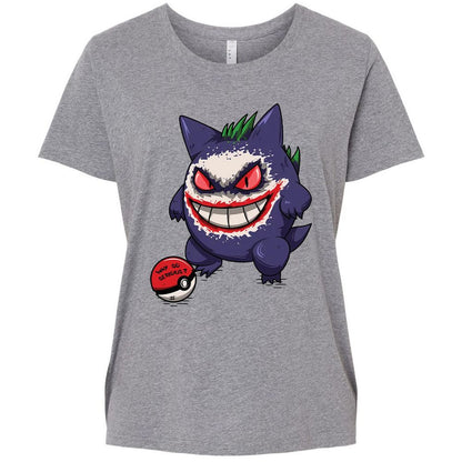 Ladies Curvy Jersey - JU3GJQN6 - Granite Heather - 9