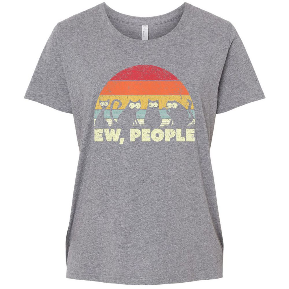 Ladies Curvy Jersey - K8D8VZNK - Granite Heather - 9