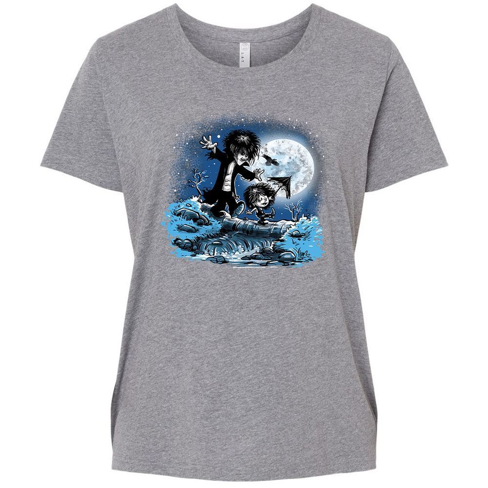 Ladies Curvy Jersey - 8M5FXSTL - Granite Heather - 9