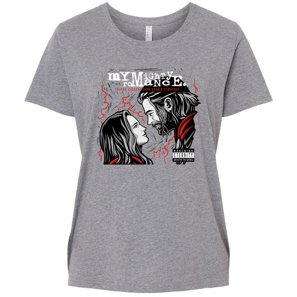 Ladies Curvy Jersey - MHM9G1XG - Granite Heather - 9