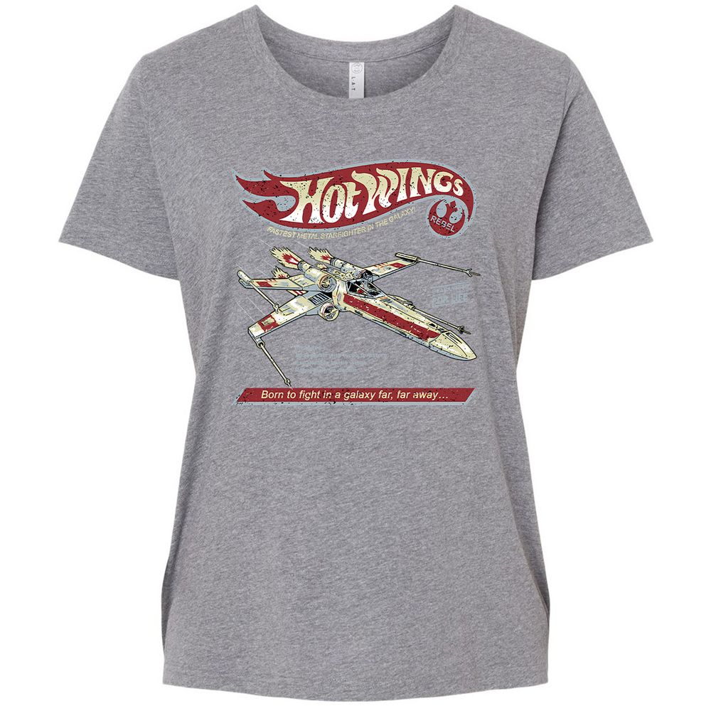 Ladies Curvy Jersey - 91TLD32C - Granite Heather - 9