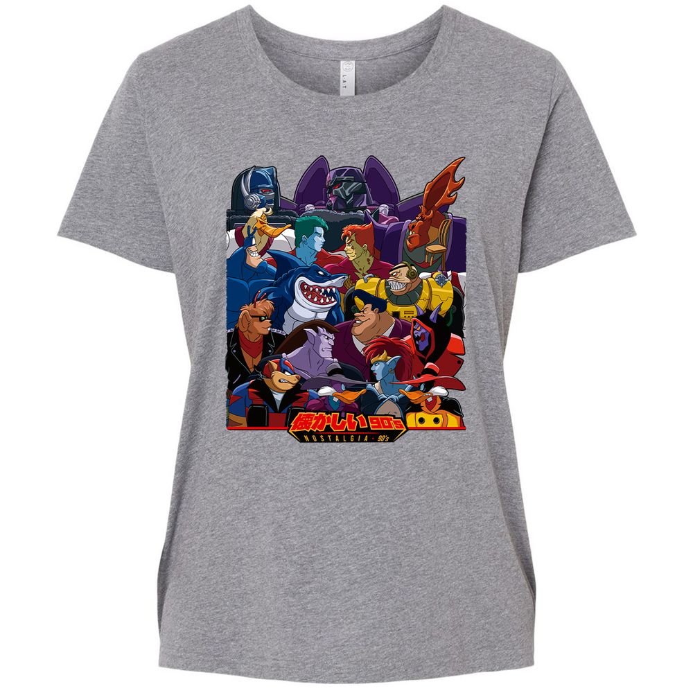 Ladies Curvy Jersey - BH8C8ALX - Granite Heather - 9