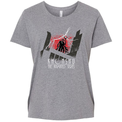 Ladies Curvy Jersey - DEB5RCFA - Granite Heather - 9