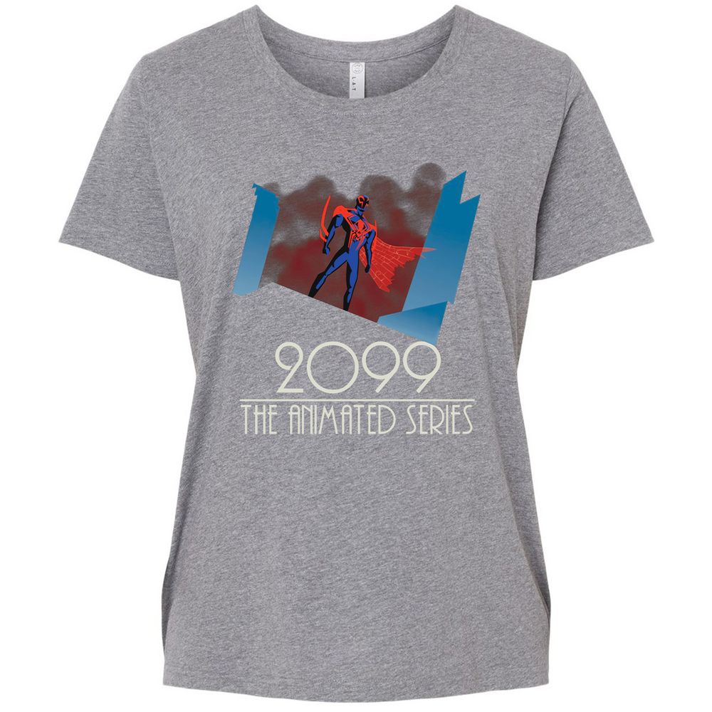 Ladies Curvy Jersey - LDX3CB1Q - Granite Heather - 9