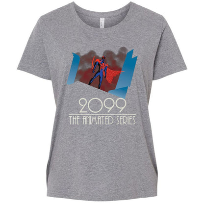 Ladies Curvy Jersey - LDX3CB1Q - Granite Heather - 9