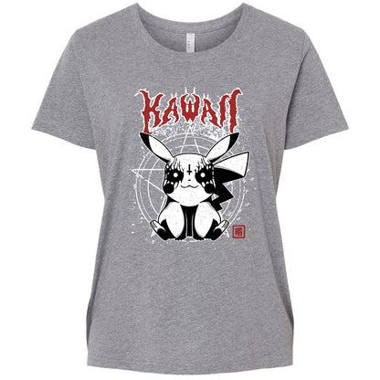 Ladies Curvy Jersey - S6VLXH4D - Granite Heather - 9