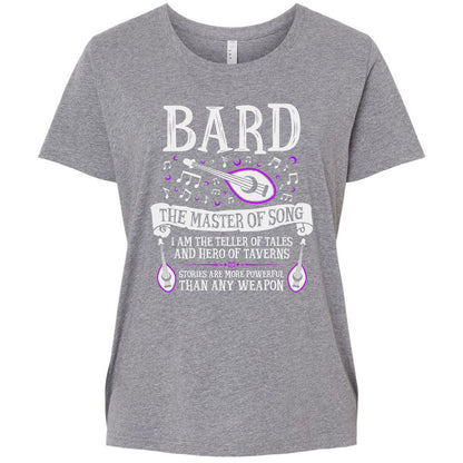 Ladies Curvy Jersey - V61EKGH9 - Granite Heather - 9