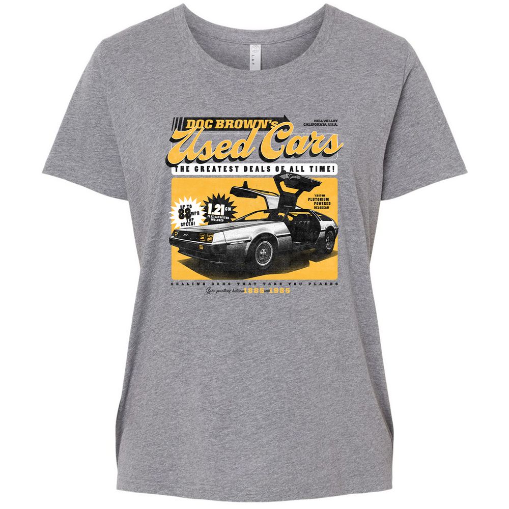 Ladies Curvy Jersey - UK9ES26L - Granite Heather - 9