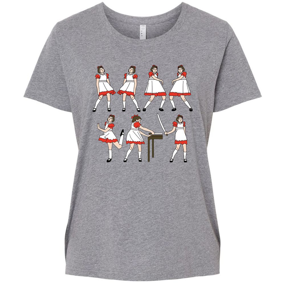 Ladies Curvy Jersey - PTXJHFHP - Granite Heather - 9