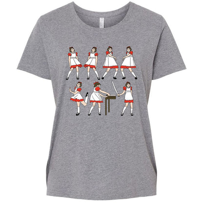 Ladies Curvy Jersey - PTXJHFHP - Granite Heather - 9