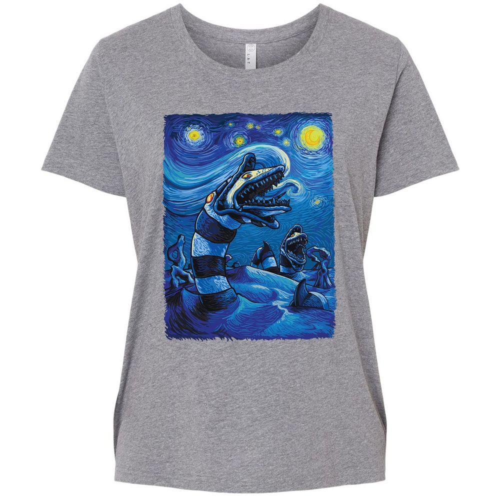 Ladies Curvy Jersey - H1YENY6K - Granite Heather - 9