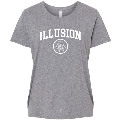 Ladies Curvy Jersey - JXET9H39 - Granite Heather - 9