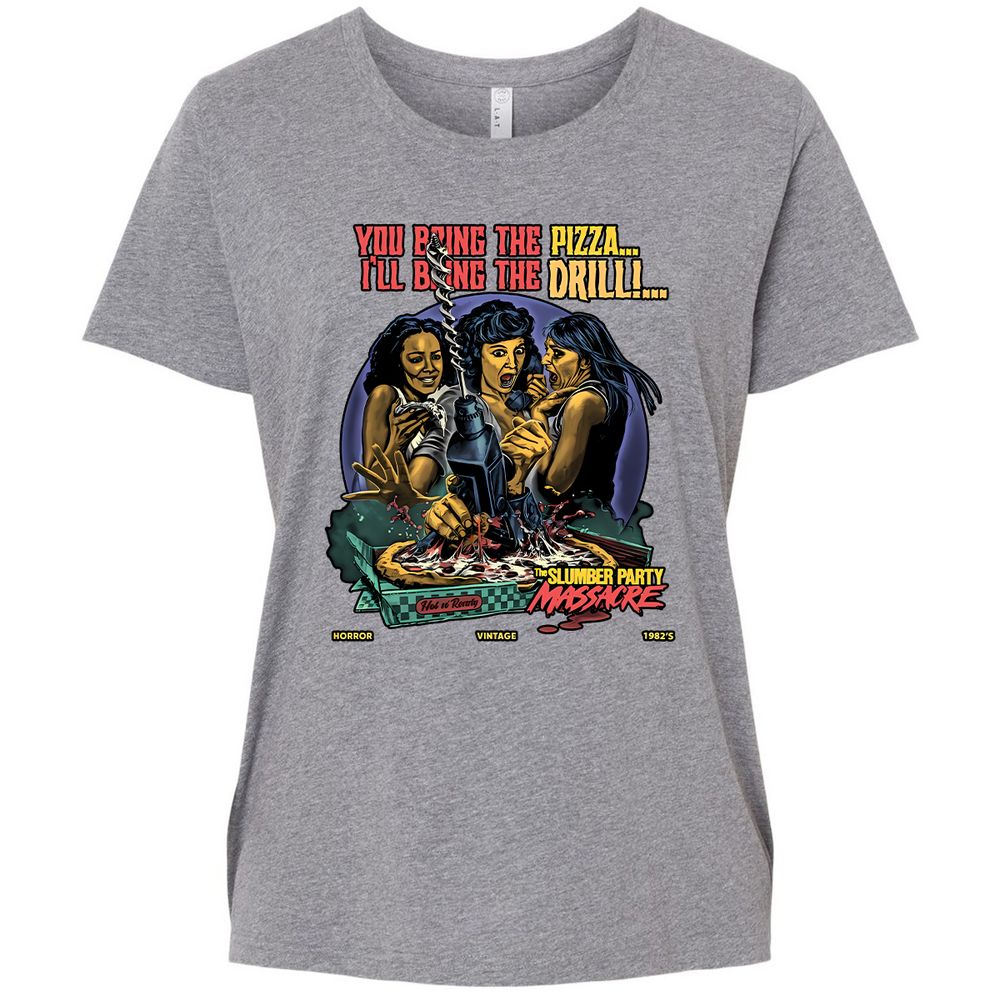 Ladies Curvy Jersey - ZN7KTQ32 - Granite Heather - 9