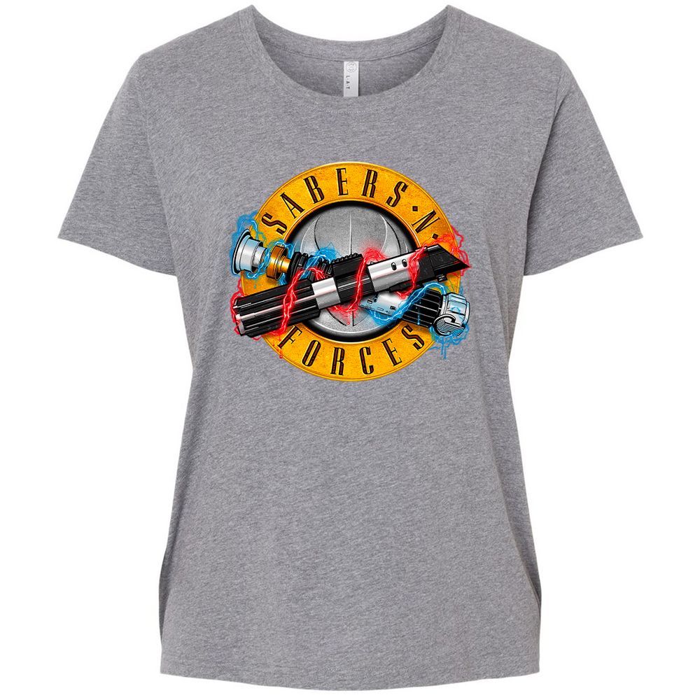 Ladies Curvy Jersey - DFFRPM5Z - Granite Heather - 9