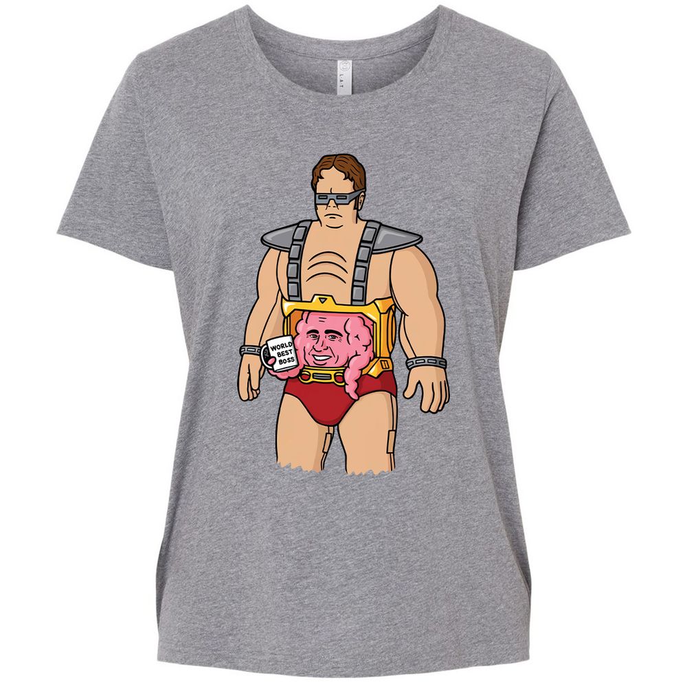 Ladies Curvy Jersey - UMWN84KX - Granite Heather - 9