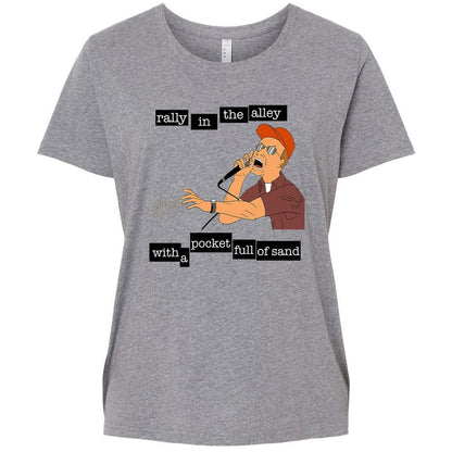 Ladies Curvy Jersey - 83RCZK9T - Granite Heather - 9