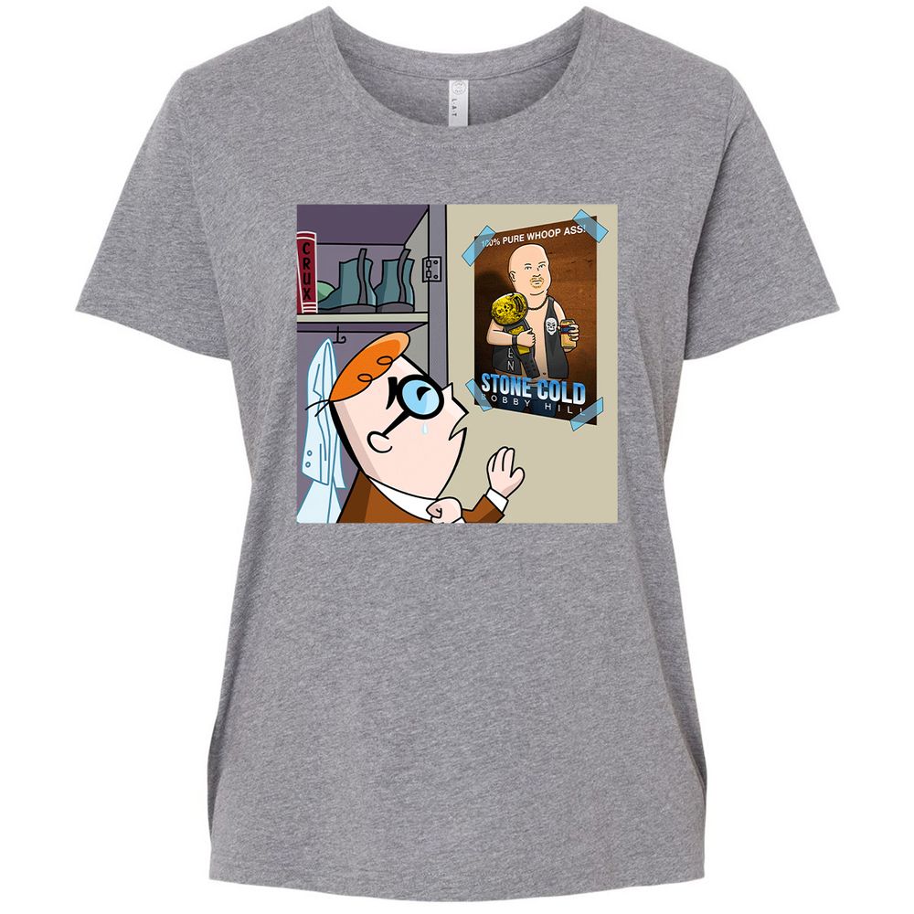 Ladies Curvy Jersey - 85NL2B7M - Granite Heather - 9