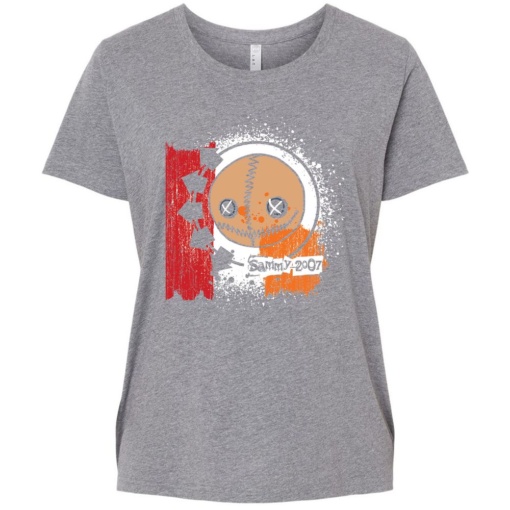 Ladies Curvy Jersey - LBCWBCR4 - Granite Heather - 9