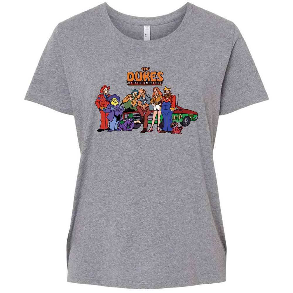 Ladies Curvy Jersey - 8MLQZZ2T - Granite Heather - 9