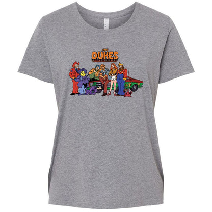 Ladies Curvy Jersey - 8MLQZZ2T - Granite Heather - 9