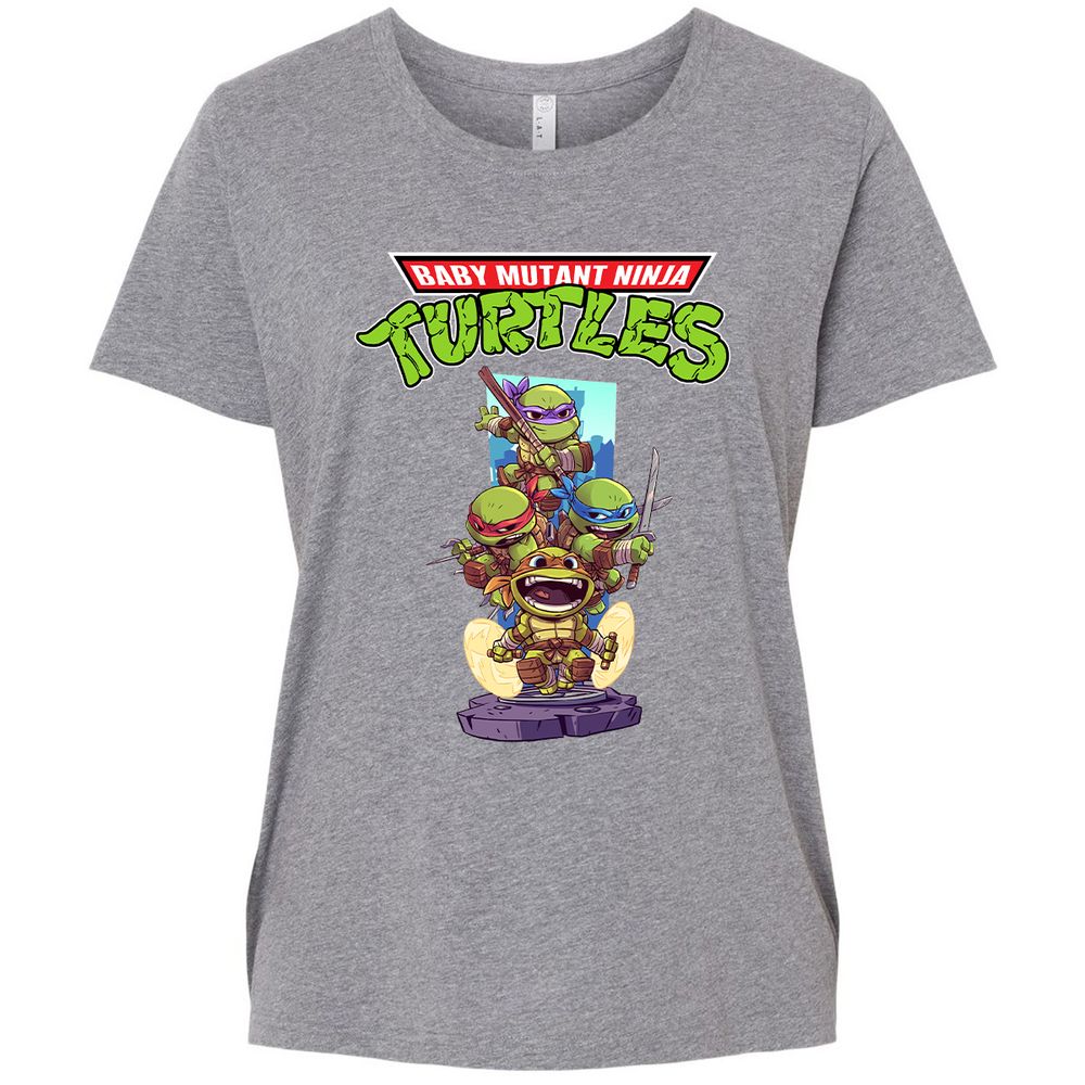 Ladies Curvy Jersey - LKPVLN9S - Granite Heather - 9