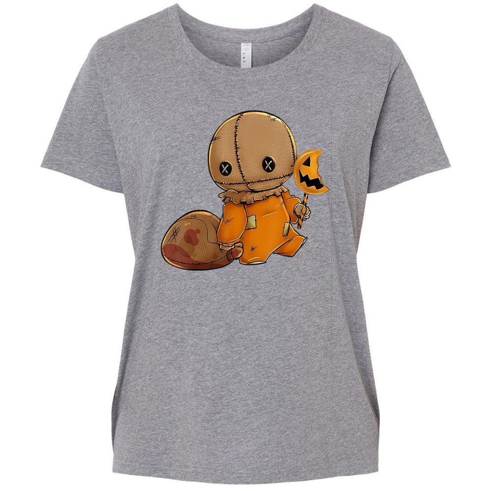 Ladies Curvy Jersey - A62ME4TZ - Granite Heather - 9