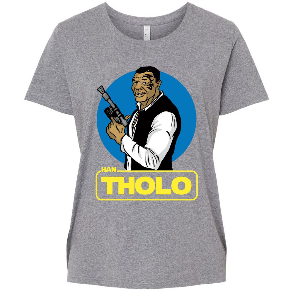 Ladies Curvy Jersey - TU6G6BHH - Granite Heather - 9