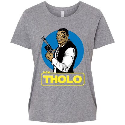 Ladies Curvy Jersey - TU6G6BHH - Granite Heather - 9