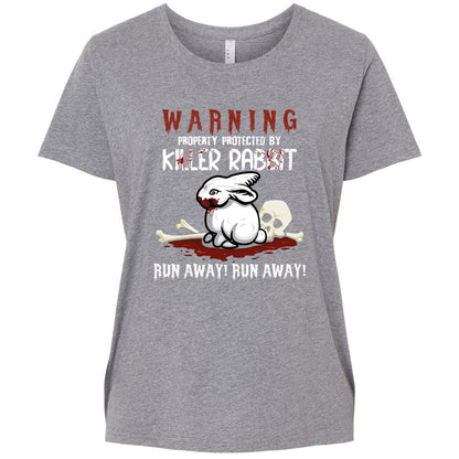 Ladies Curvy Jersey - BXN1UQRM - Granite Heather - 9