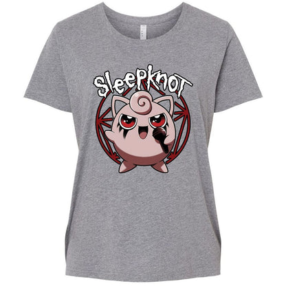 Ladies Curvy Jersey - JSAUVBV6 - Granite Heather - 9