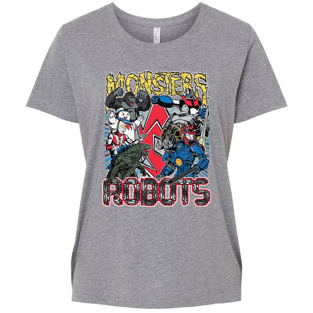 Ladies Curvy Jersey - JM8EM2L5 - Granite Heather - 9